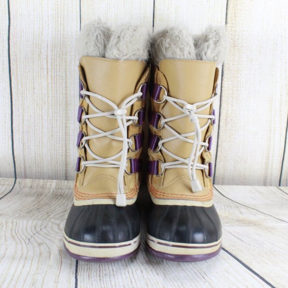 SOREL Joan Arctic Winter Snow Boots Size 4 - Picture 4 of 8